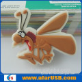 Cartoon custom flying USB Flash memory worm bee usb drive 32gb